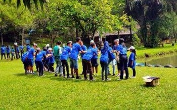 Edukasi tali-temali LDKS – Paket Camping LDK Hambalang Sentul