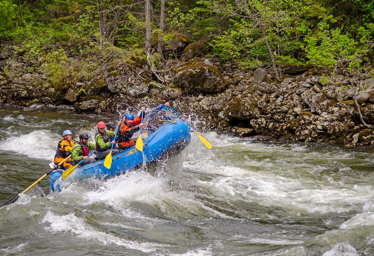 rafting river adventure team